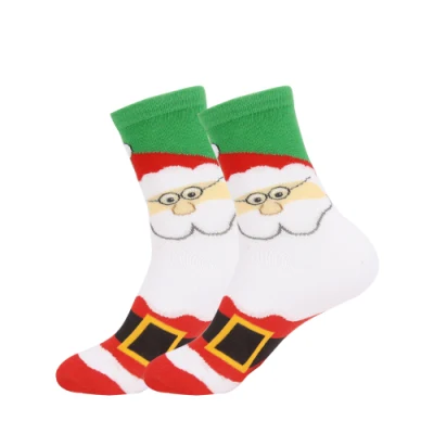 New Style Christmas Decoration Cartoon Tube Personality Cotton Crew Socks Unisex Knitted Men Sock Factory Wholesale Socks